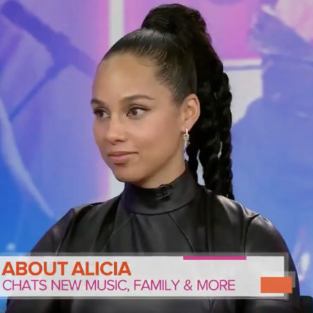 Alicia Keys gets a surprise visit by She is the Music Mentees on The Today Show